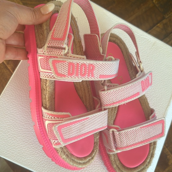 Dior TECHNICAL KNIT Dioract sandals 36 - Picture 9 of 10